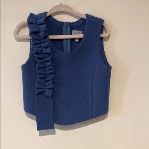 Hilda Henri boiled wool vest